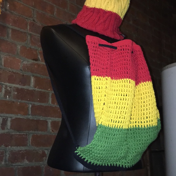 Rastafari Drawstring Bag + Hat - Picture 2 of 4